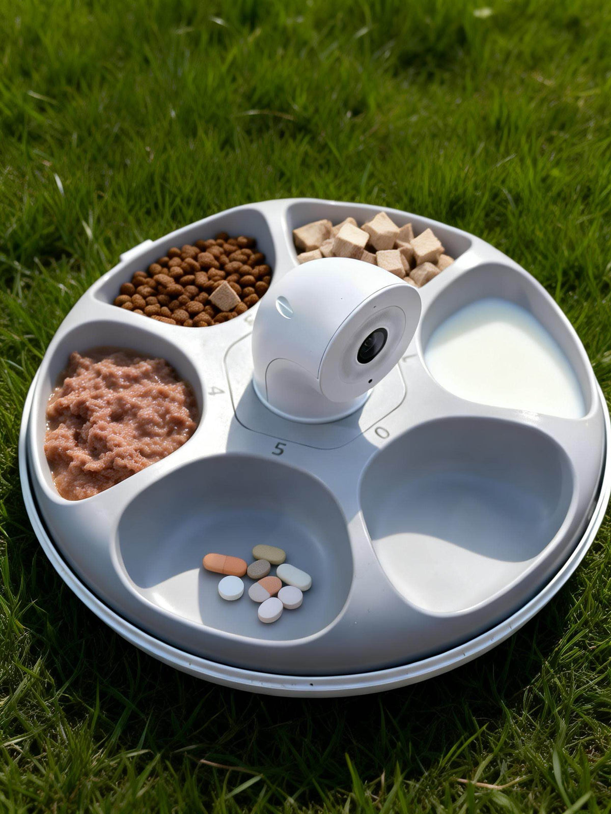 Temora Vision AI Facial Recognition Multi-Cat Feeder