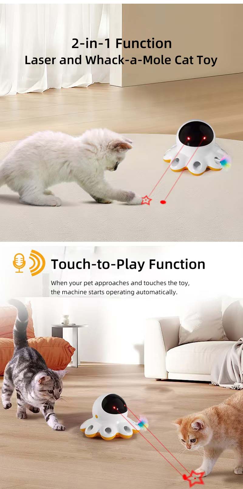 Smart Automatic Laser Cat Toy