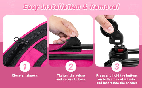 Pet Rolling Carrier