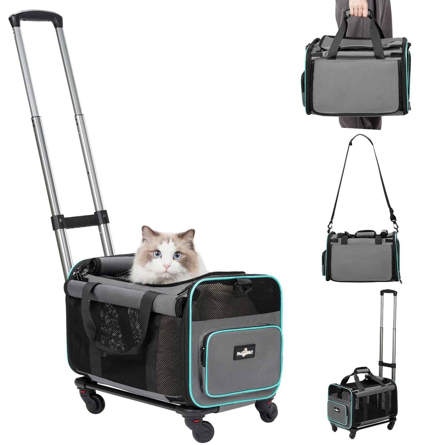 Pet Rolling Carrier