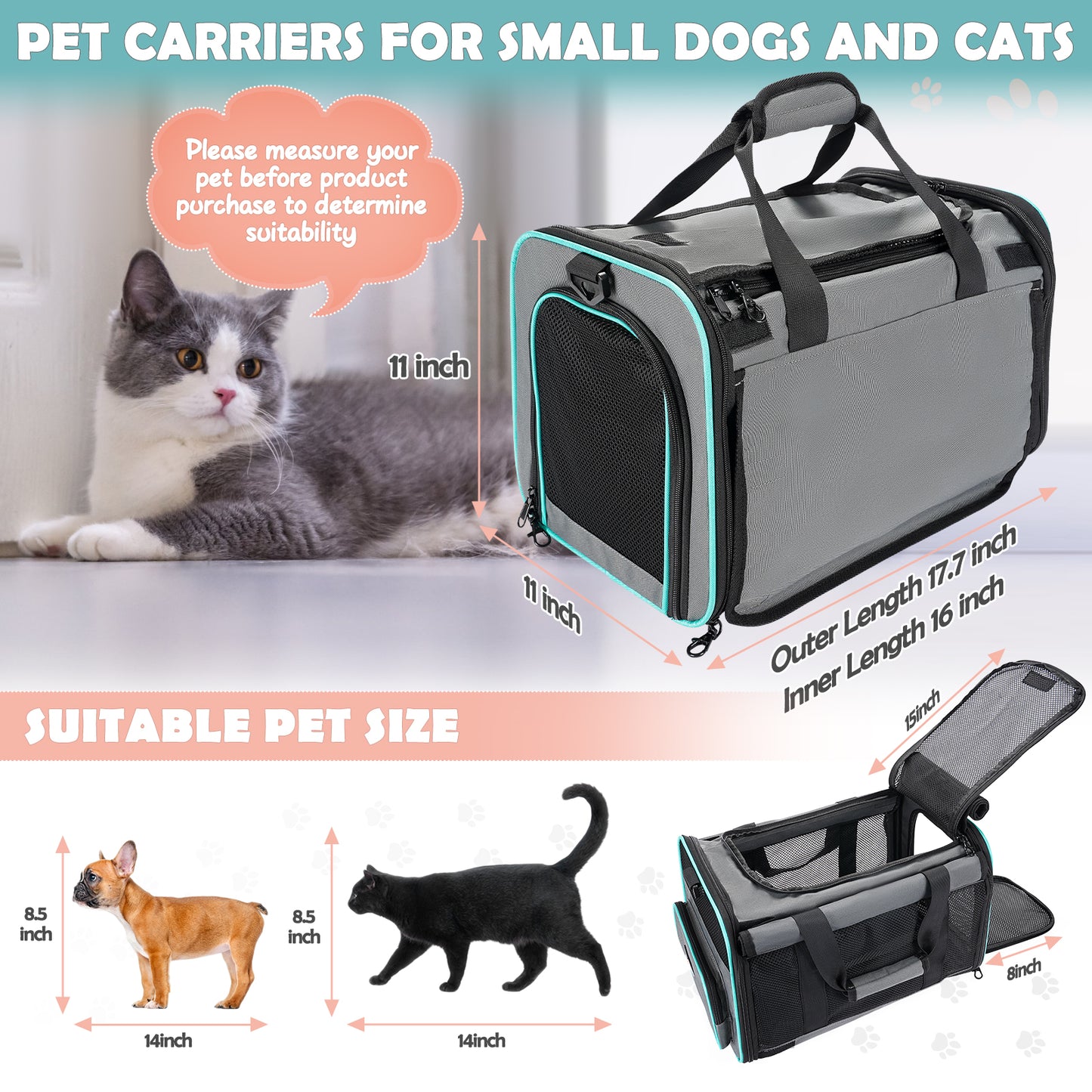 Pet Rolling Carrier