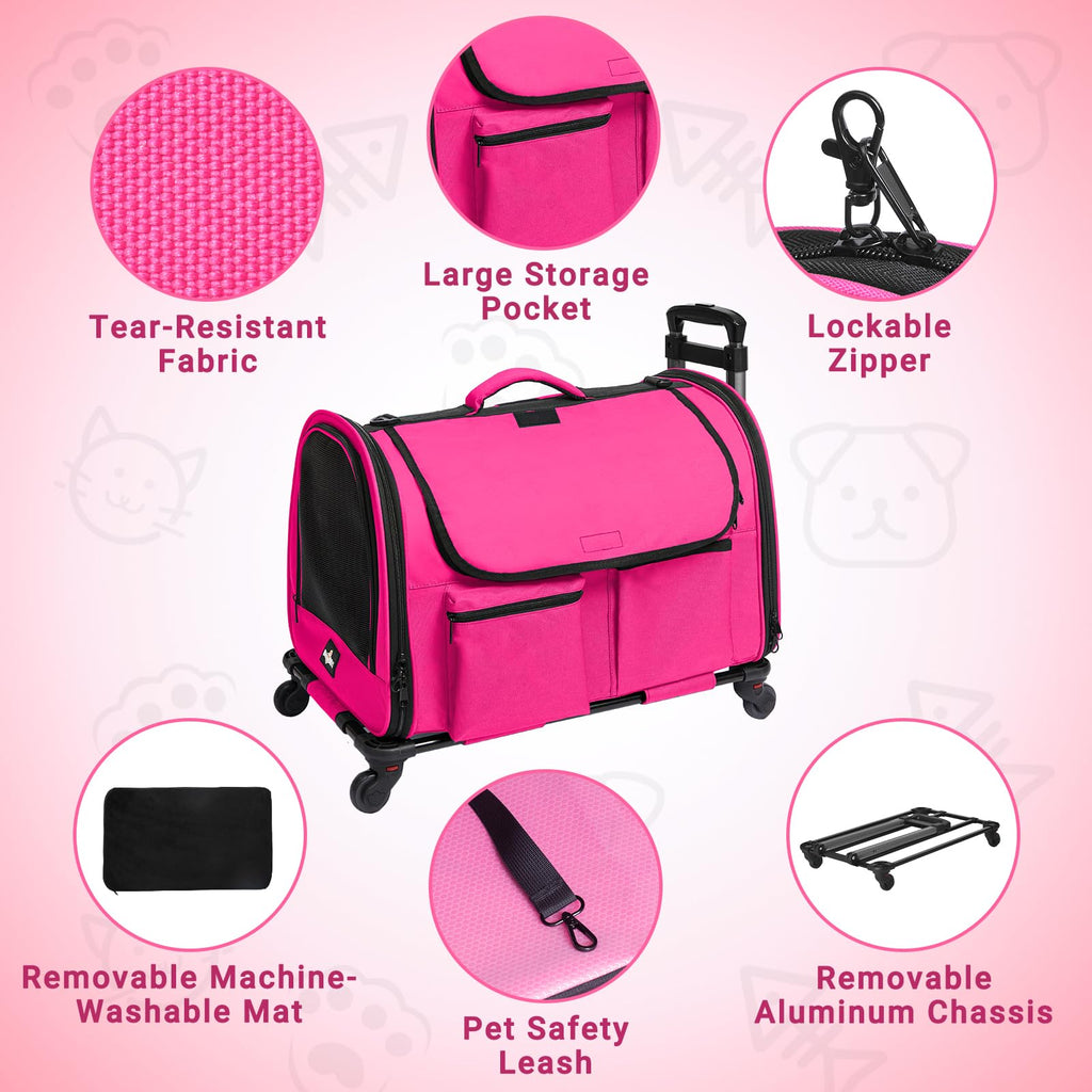 Pet Rolling Carrier