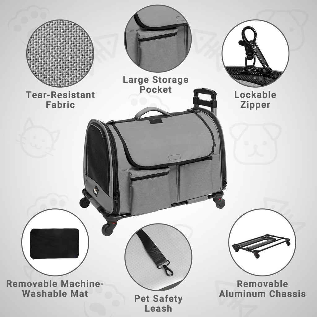 Pet Rolling Carrier