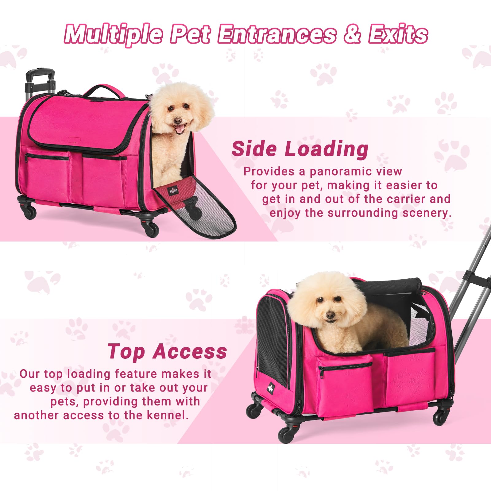Pet Rolling Carrier