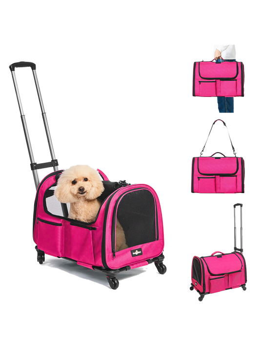 Large Pet Rolling Carrier