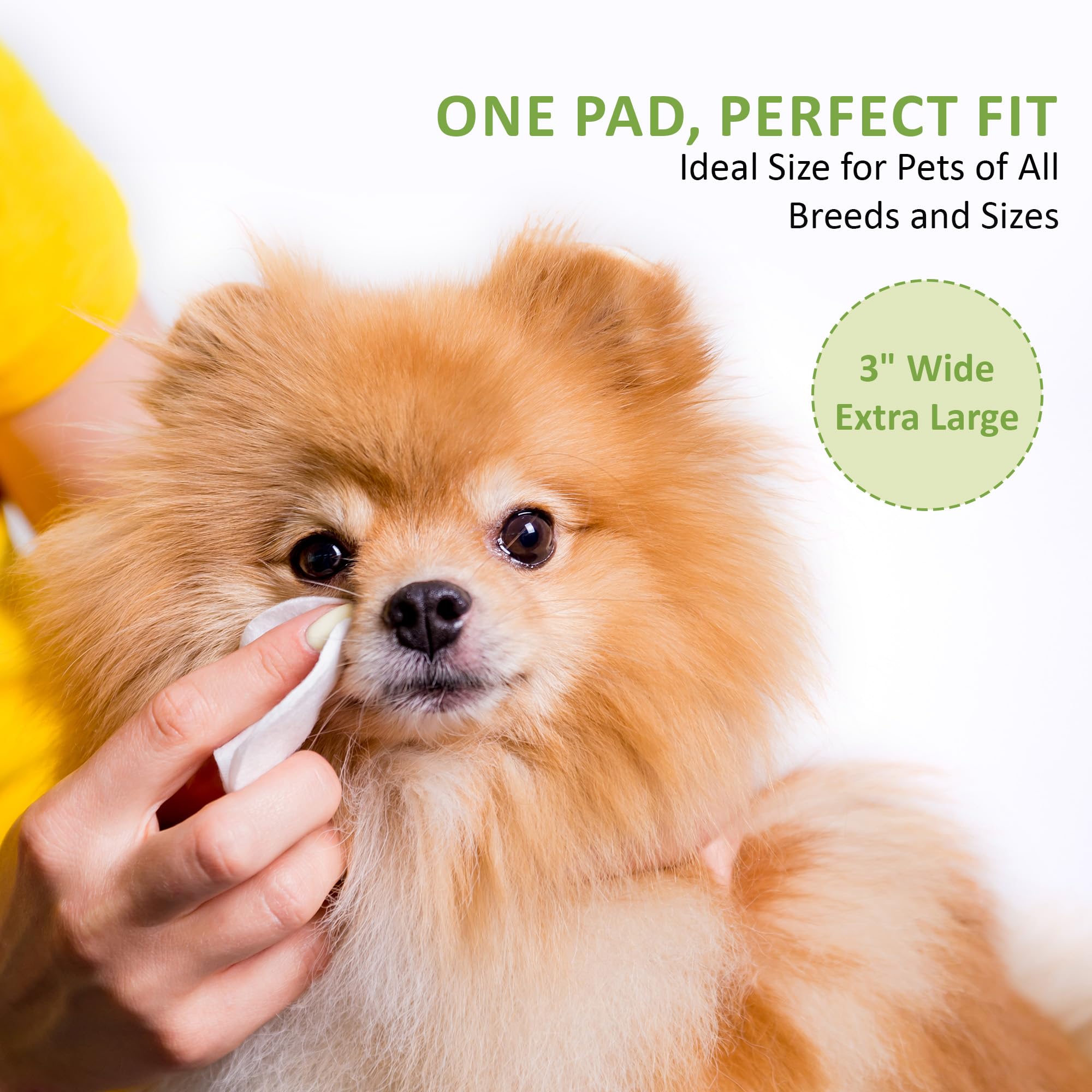 Paw Ballet Pet Eye Wipes for Cats & Dogs