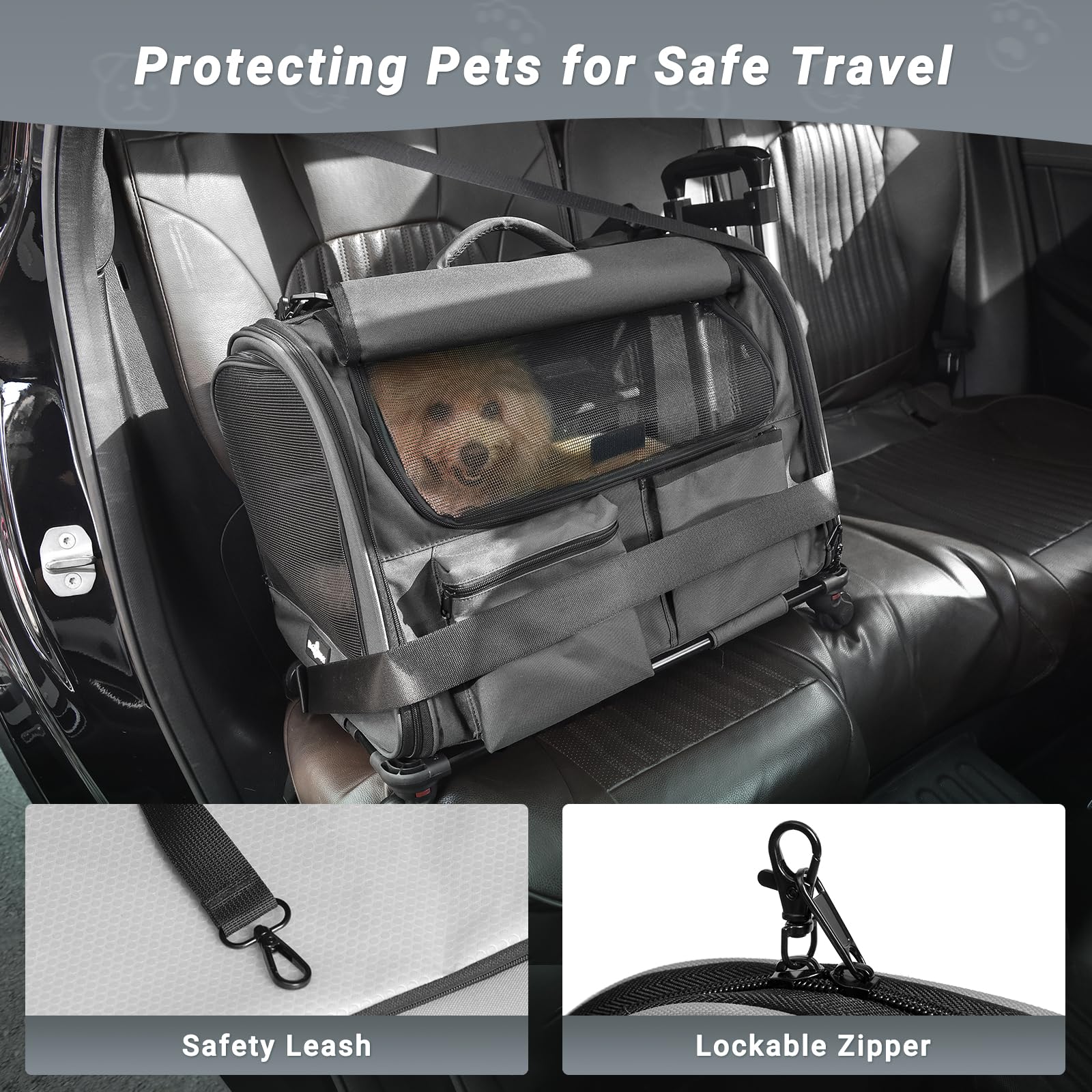 Pet Rolling Carrier