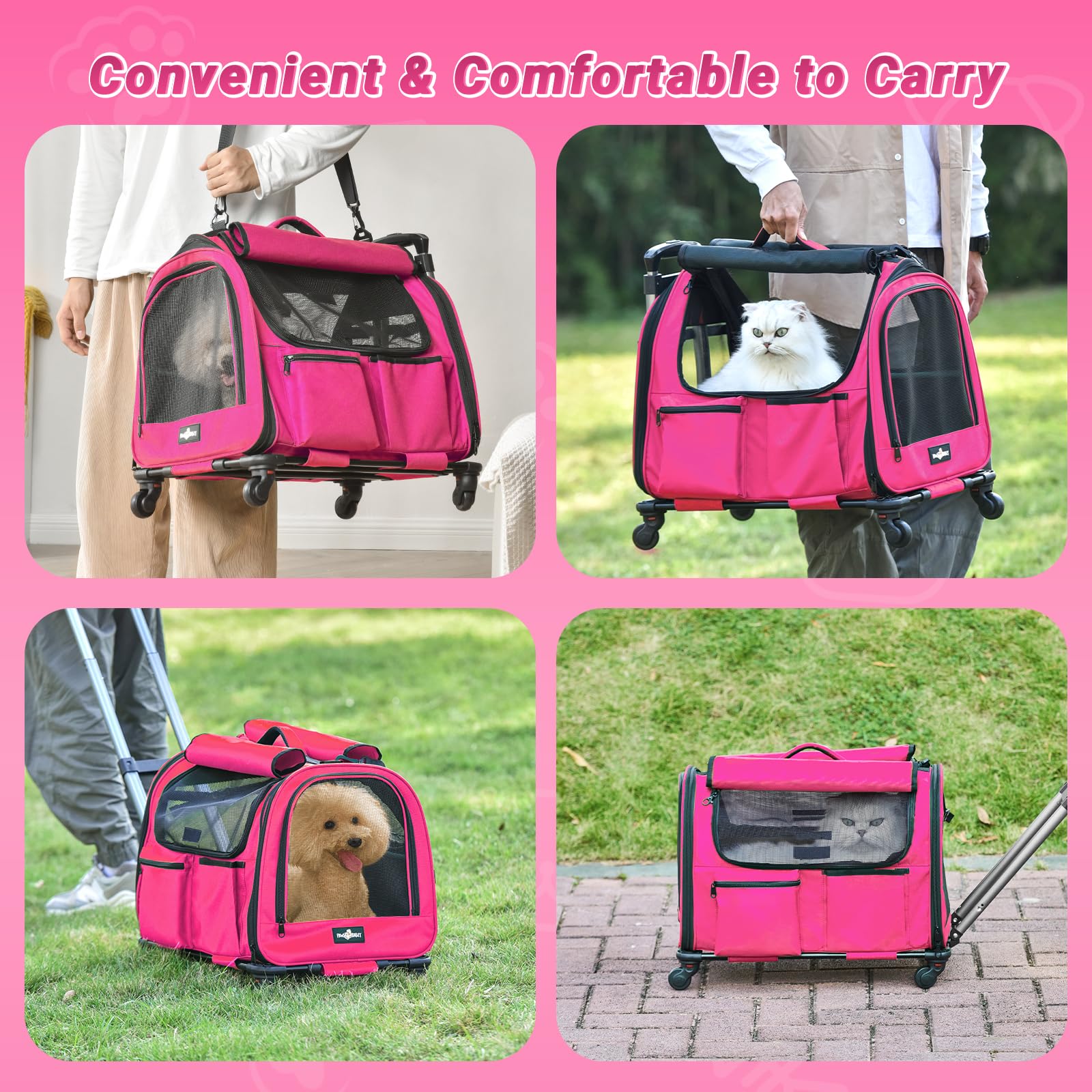 Pet Rolling Carrier