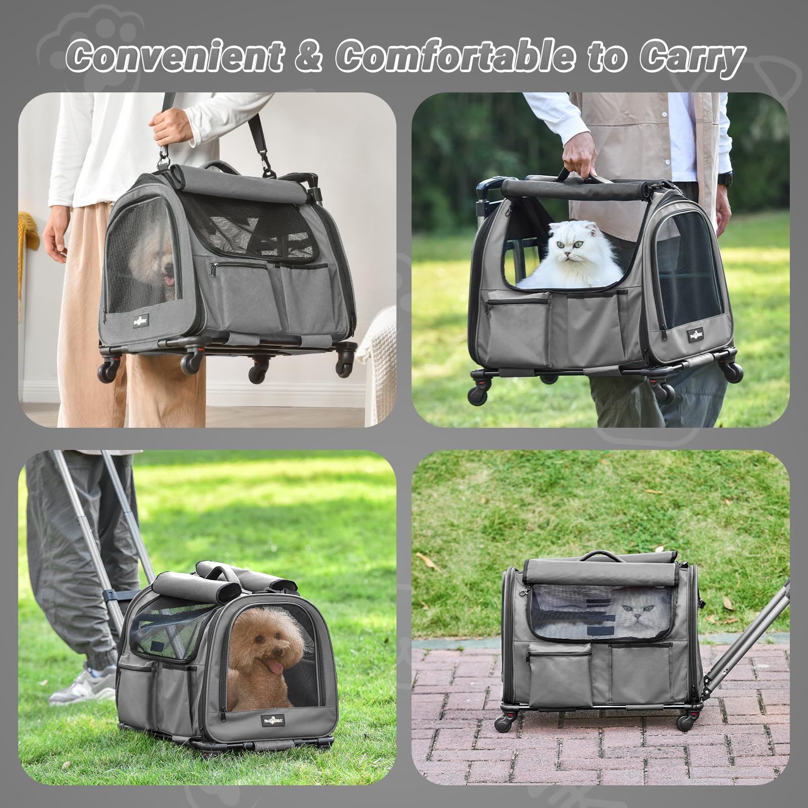 Pet Rolling Carrier