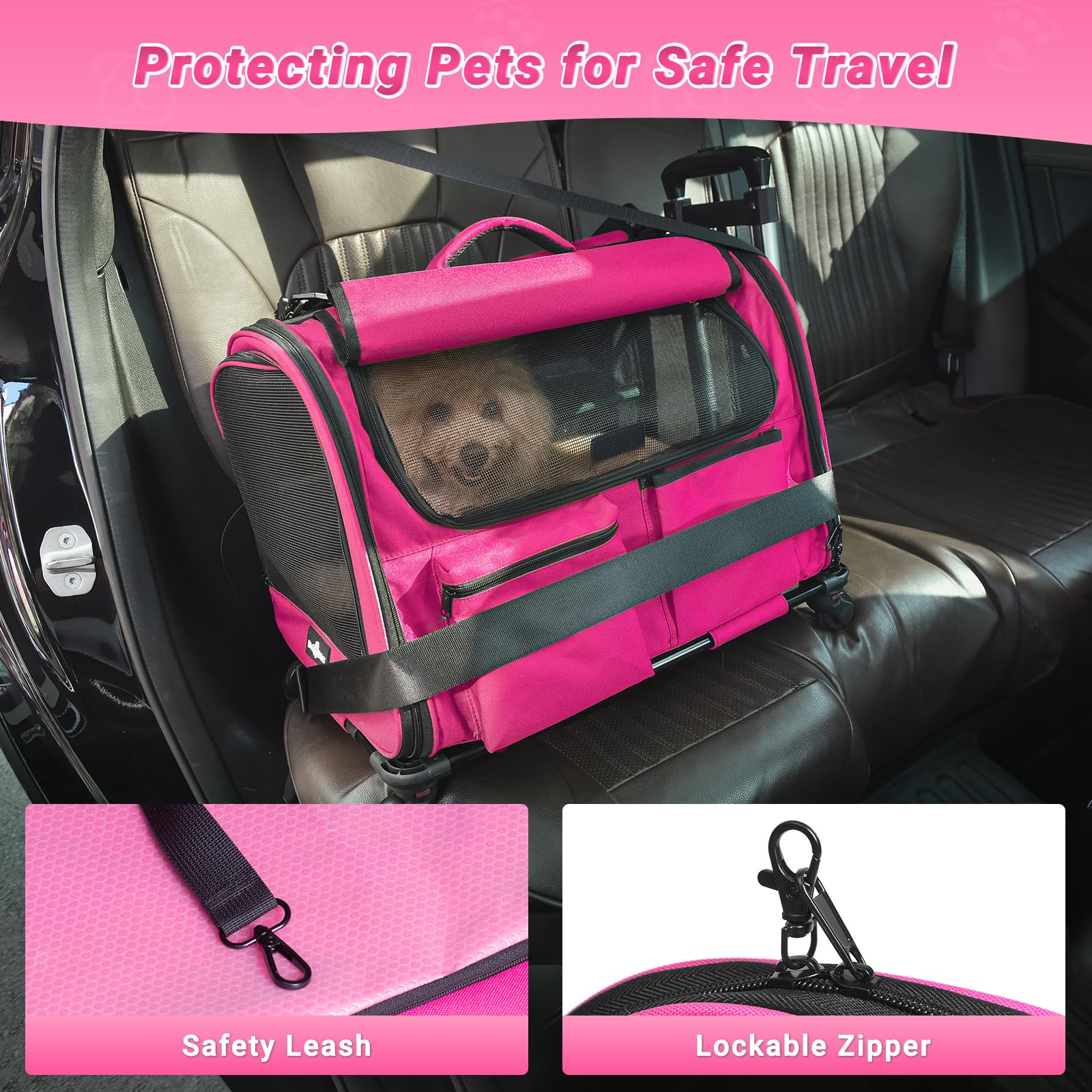 Pet Rolling Carrier