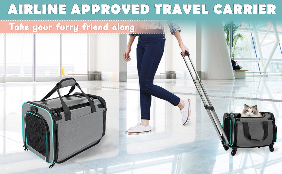 Pet Rolling Carrier