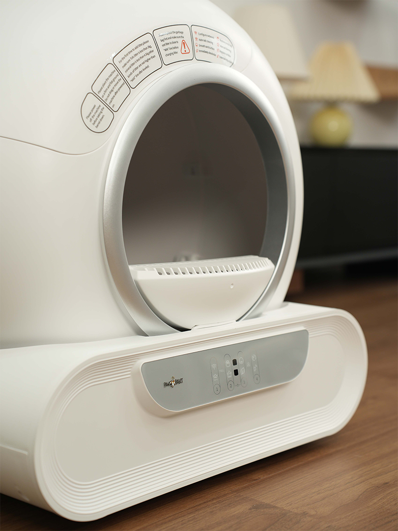 Smart Self-Cleaning Litter Box with cover