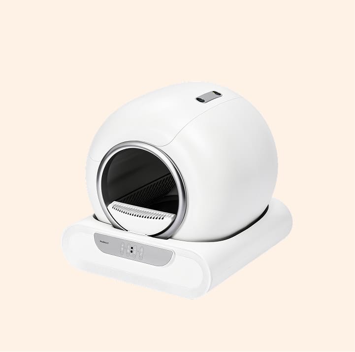 Smart Self-Cleaning Litter Box with cover