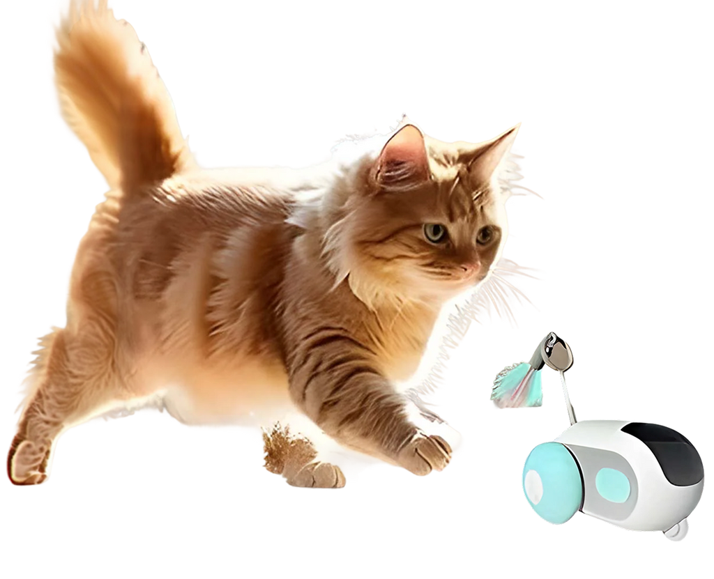 Smart Interactive Cat Car Toy (Automatic + Remote Control)