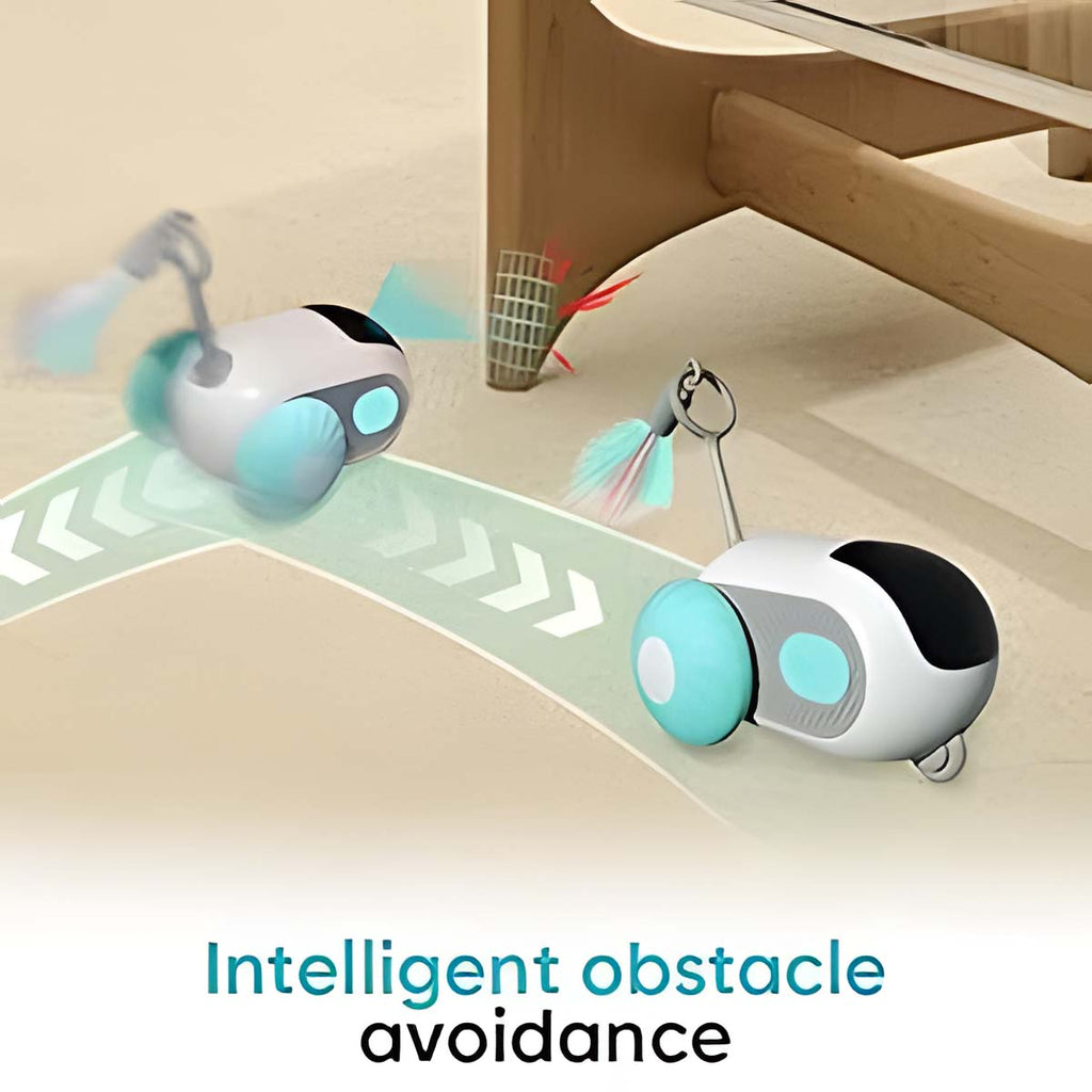 Smart Interactive Cat Car Toy (Automatic + Remote Control)