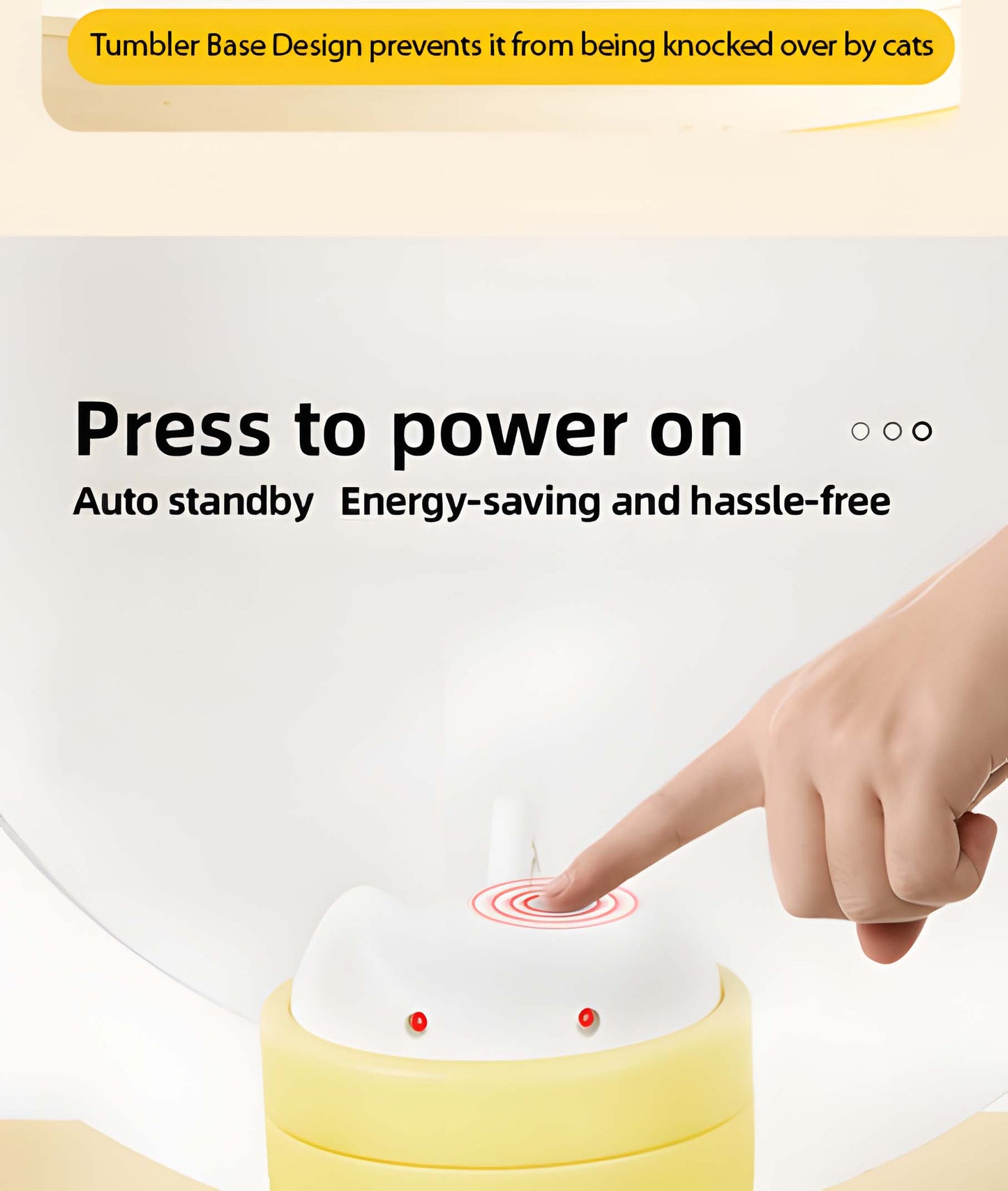 Wobble Laser Cat Toy