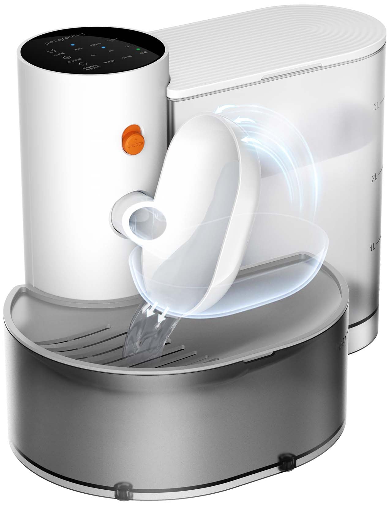 Smart Self-Refill Pet Water Fountain