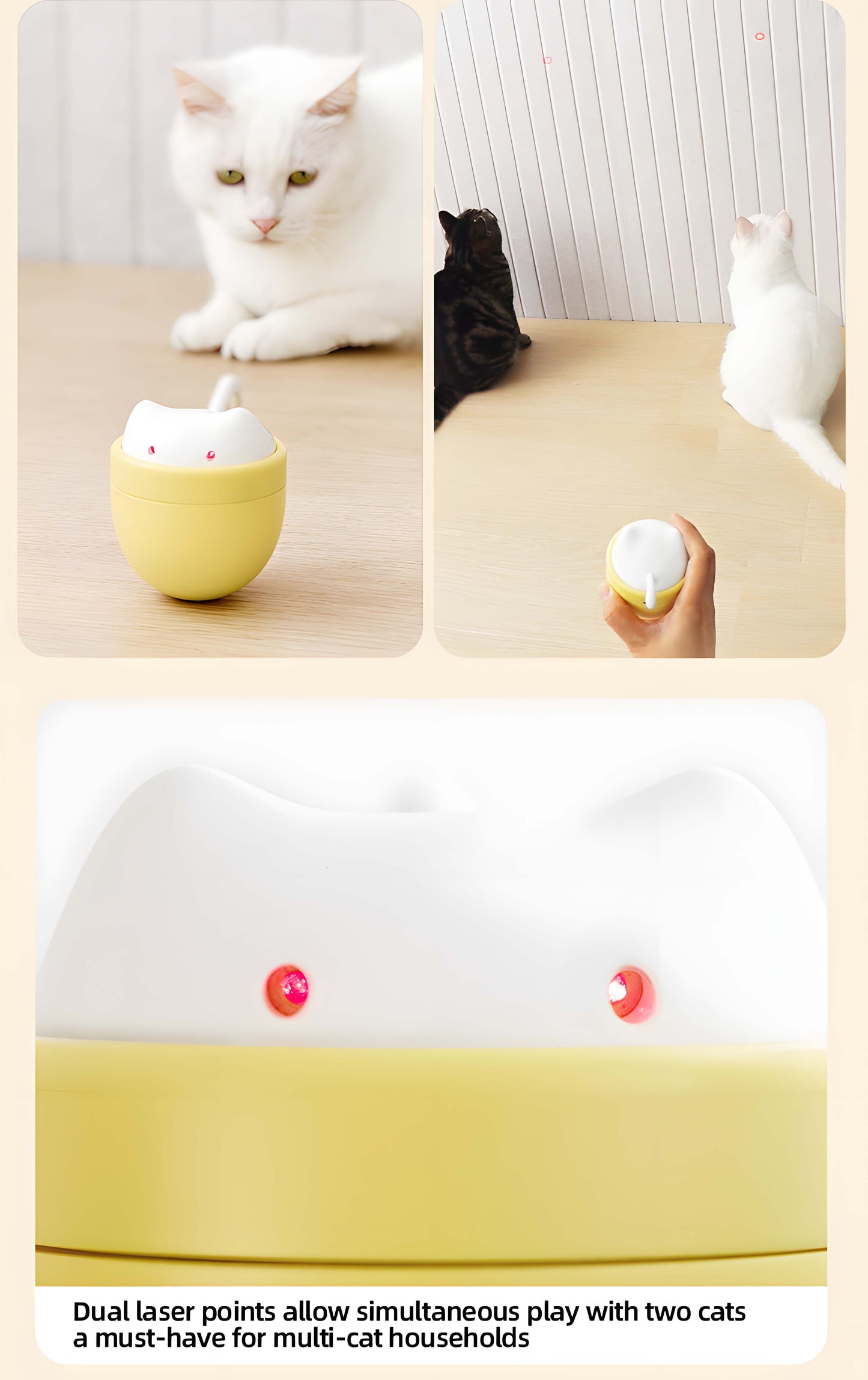Wobble Laser Cat Toy