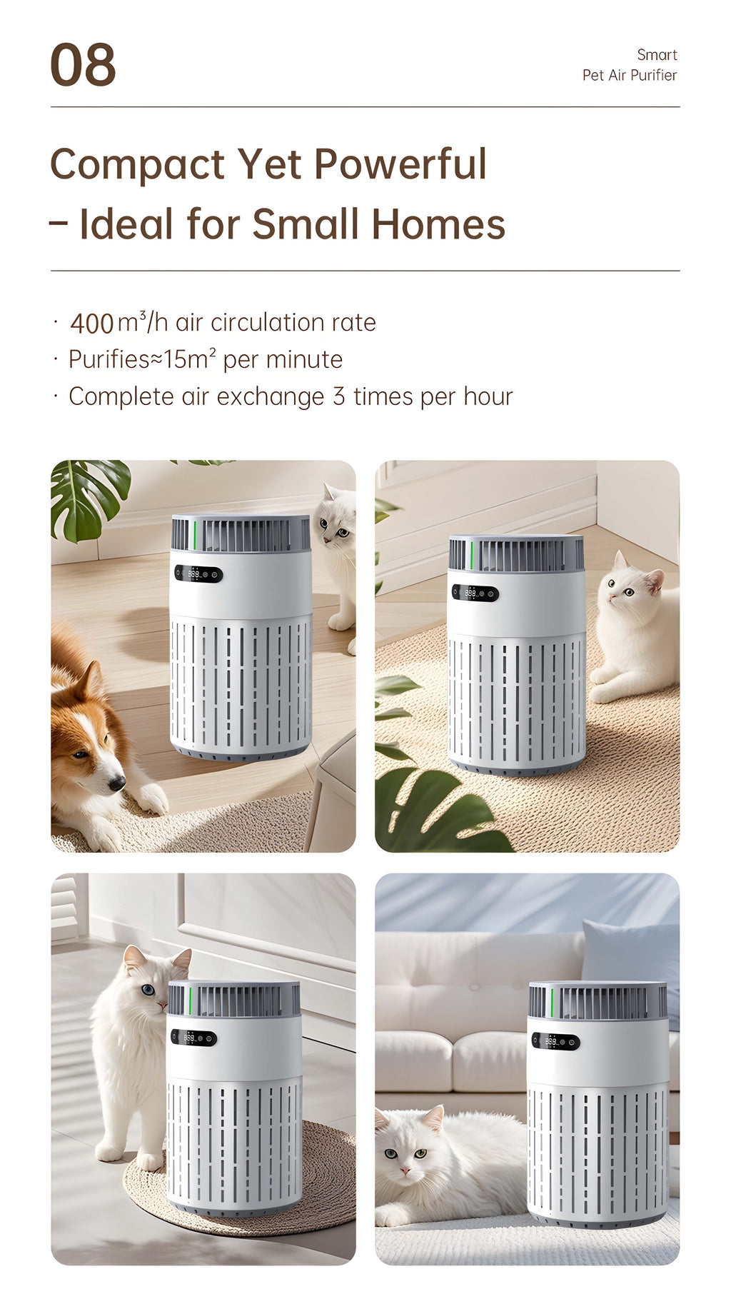 Smart Pet Air Purifier