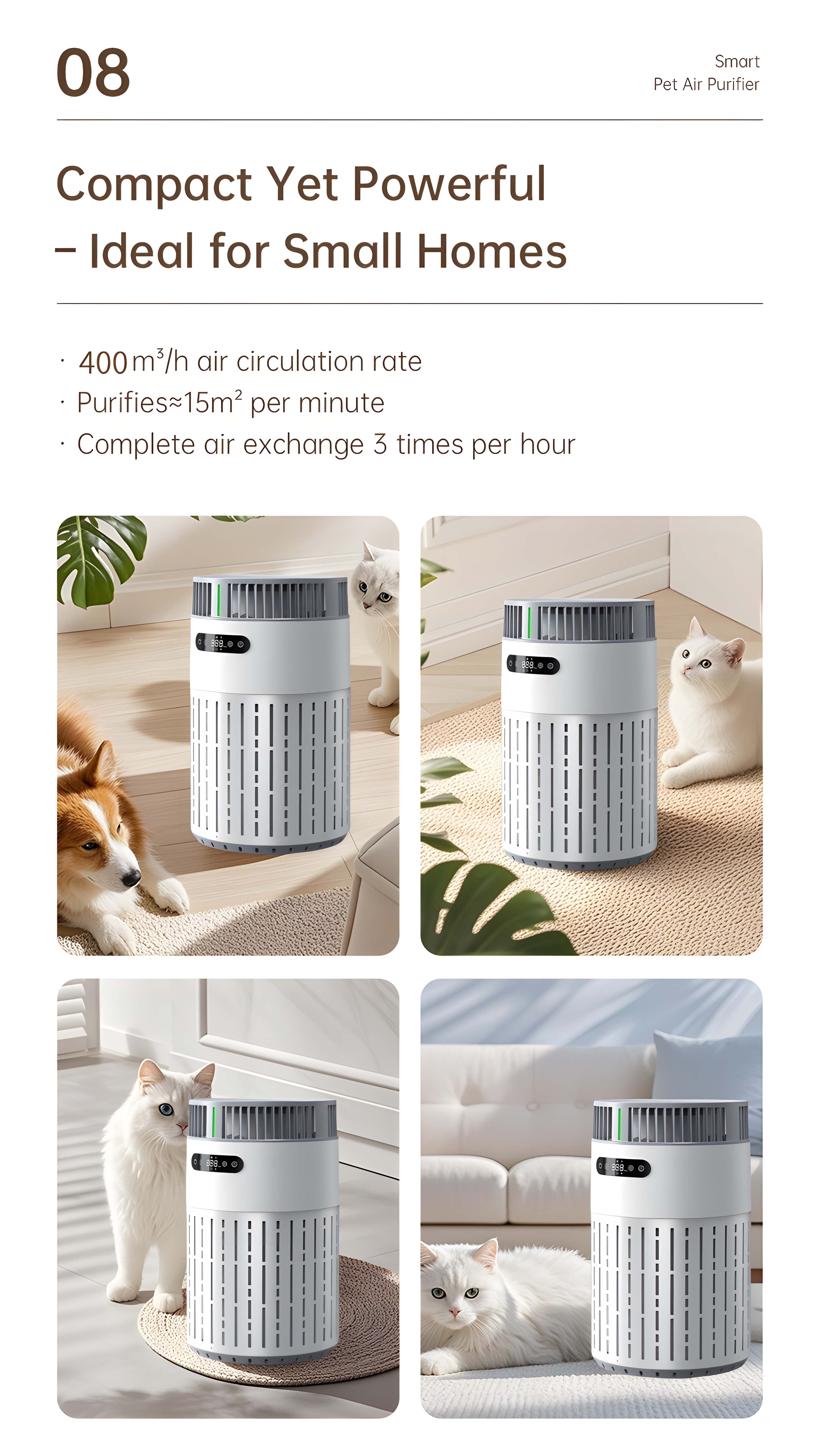 Smart Pet Air Purifier