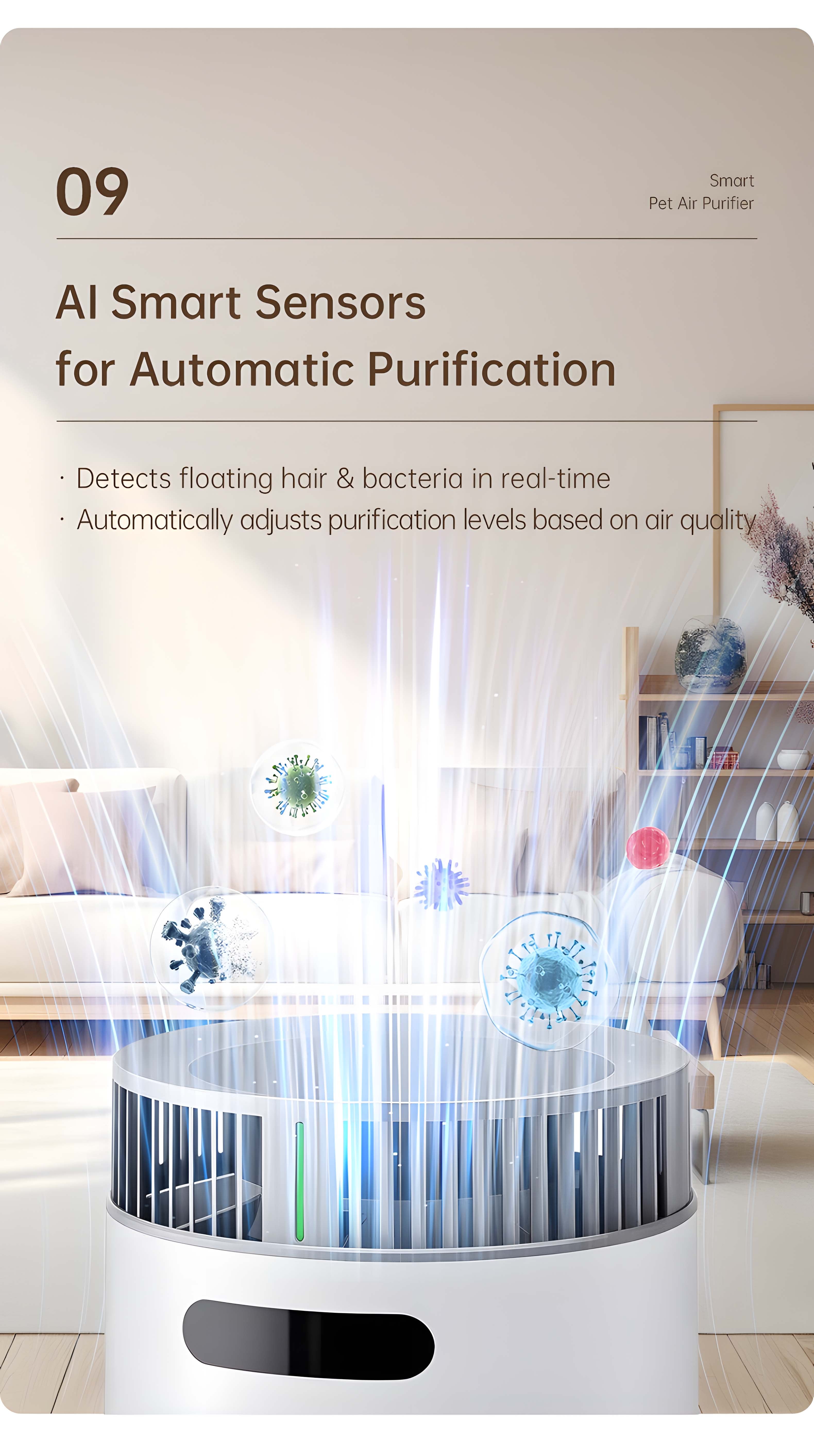 Smart Pet Air Purifier