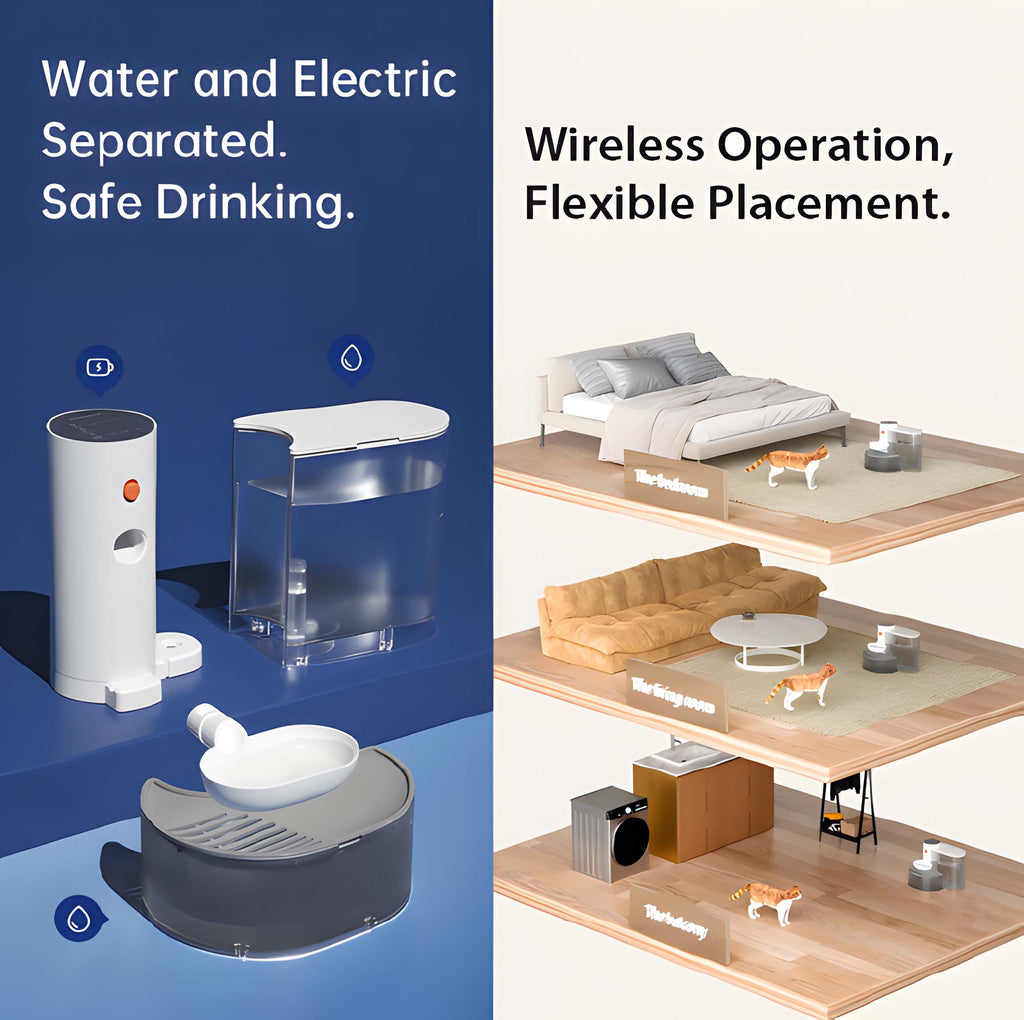 Smart Self-Refill Pet Water Fountain