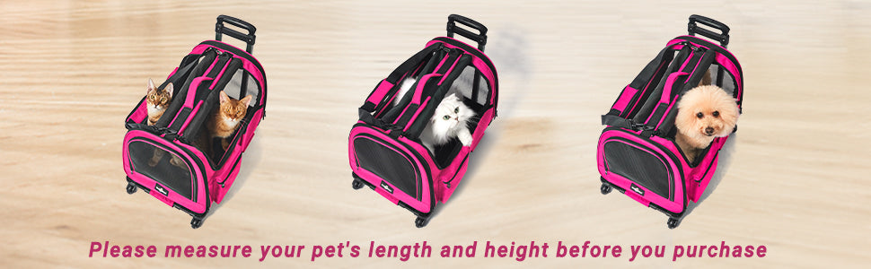 Pet Rolling Carrier