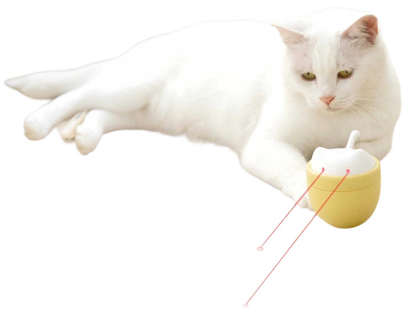 Dual-Laser Rotating Smart Interactive Cat Toy