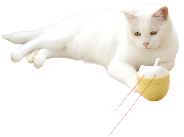 Dual-Laser Rotating Smart Interactive Cat Toy