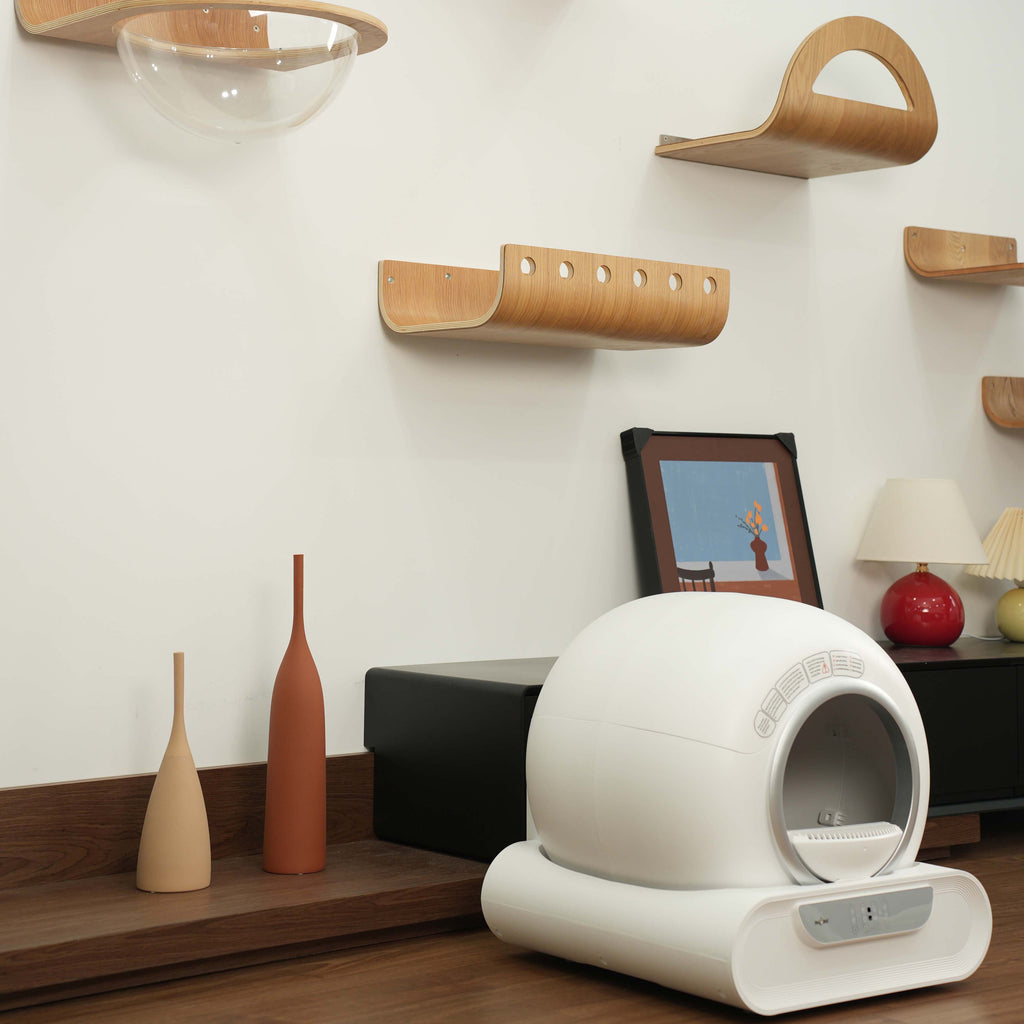 Smart Self-Cleaning Litter Box with cover