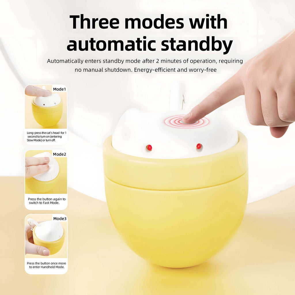Dual-Laser Rotating Smart Interactive Cat Toy