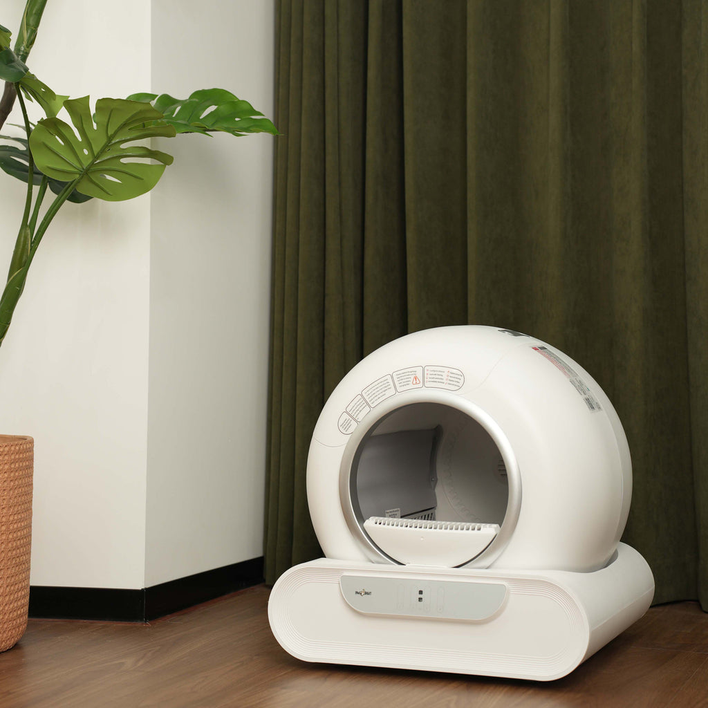Smart Self-Cleaning Litter Box with cover