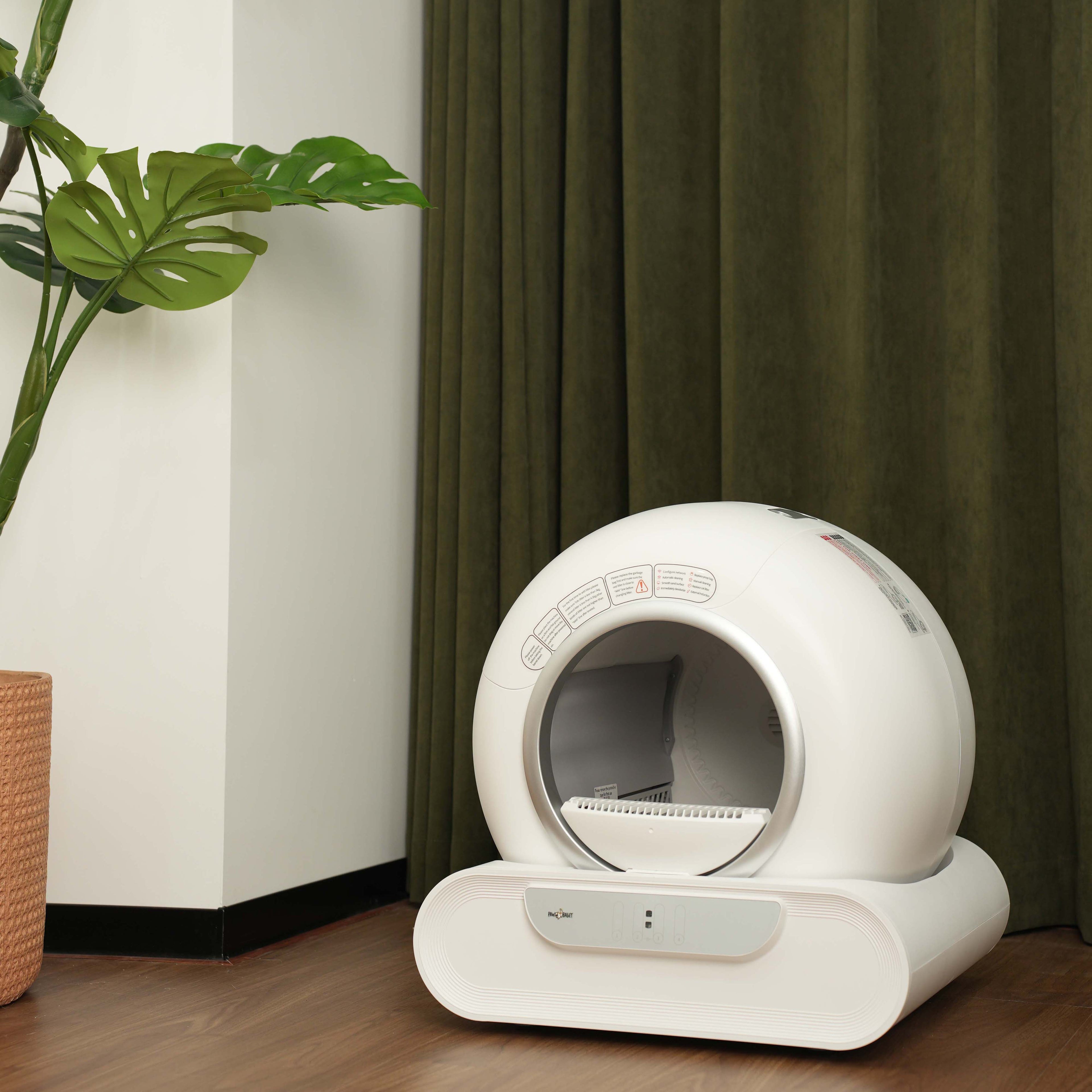 Smart Self-Cleaning Litter Box with cover