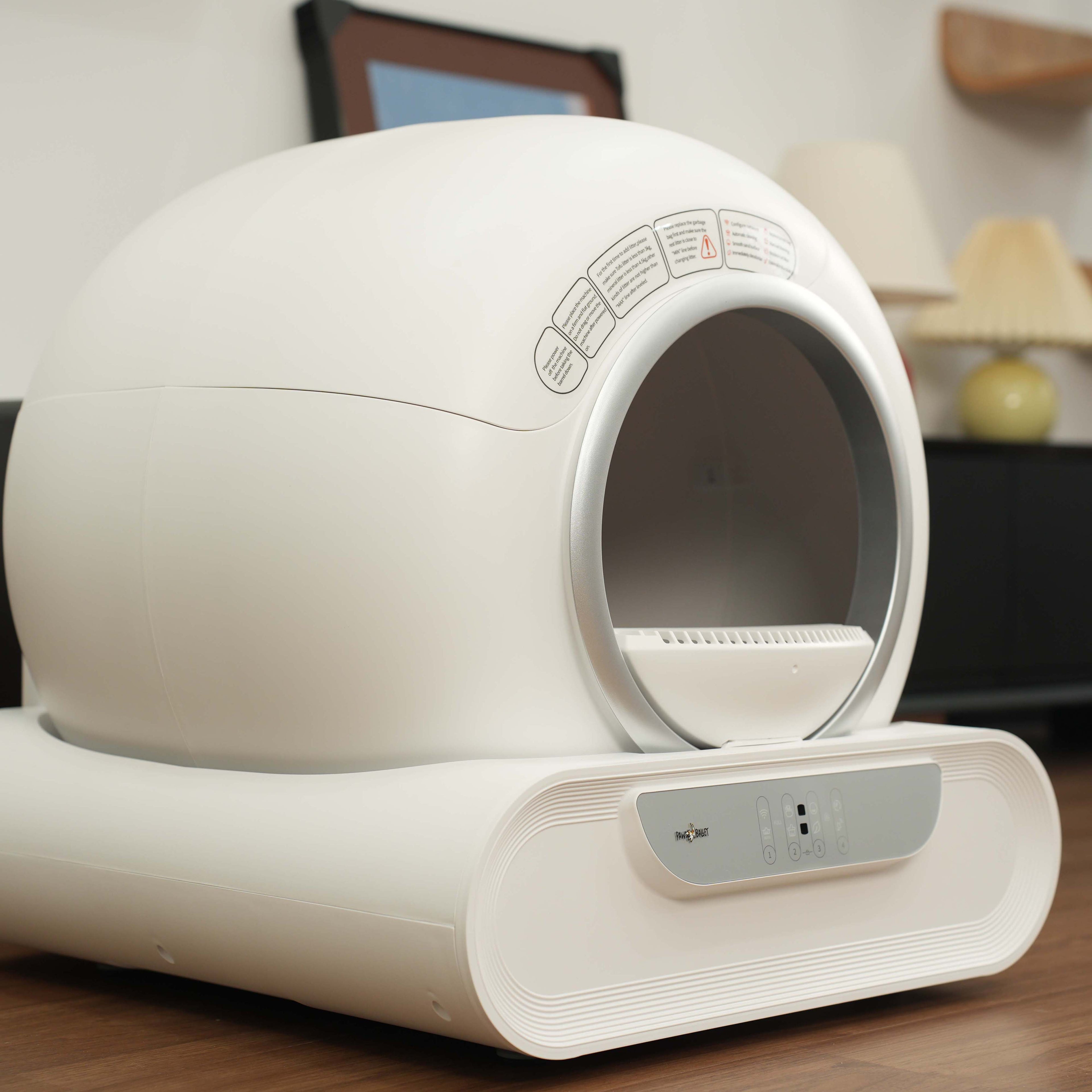 Smart Self-Cleaning Litter Box with cover