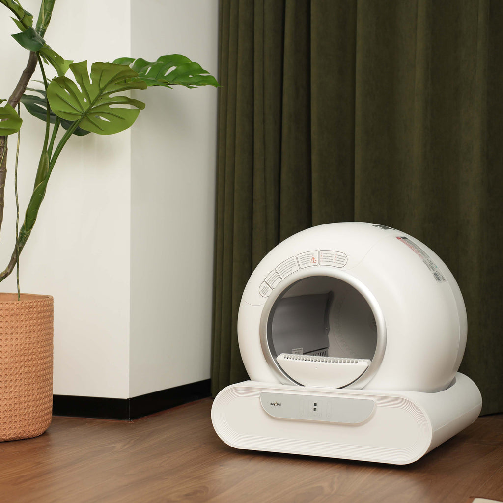 Smart Self-Cleaning Litter Box with cover
